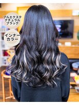 ヘアーメイク ダンス(hair make DANCE) プルエクステ+インナーエクステ  ナチュラルブラック！