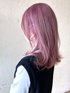 ニコ カシェート 狭山市東口店(nico-cachette) Wカラー　ピンク