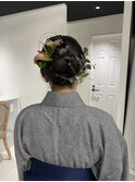 タイトお団子ヘアセット