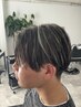 メンズカット+ハイライト¥12,000~
