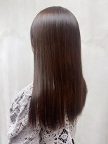 アイティー バイ アルバム 中野店(IT by ALBUM) レイヤーロングオリーブベージュデザインカラー_ba481791