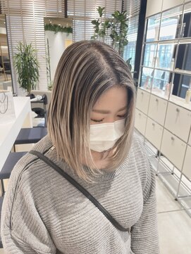 ステアケース 武蔵小杉店(stair:case) 白髪ぼかし/ハイライト/脱白髪染め/3Dカラー