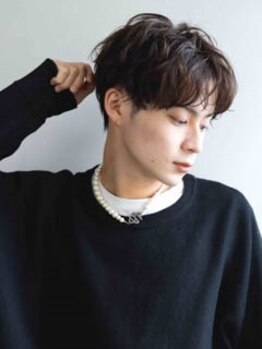 セルン(cerne)の写真/【男性大歓迎】毎朝のセットも簡単に。似合わせMen'sカット+マイクロバブル頭皮用炭酸シャンプーコース◎