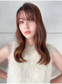 《Agu hair》艶ショコラカラー波巻×numberA.アクアバームセラム