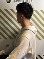 バーバーバー アカバネ(BARBER-BAR AKABANE)&nbsp;爽やかベリショ クルーカット アップスタイル フェード#3