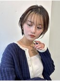 丸みショート/ショート/ショートボブ/パーマ/小顔