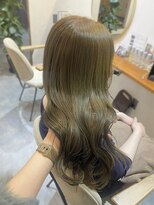 トワ(toi)&nbsp;ブリーチなしダブルカラー/オリーブグレージュ/横浜/横浜駅