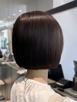 ロンドシエル 横浜(Lond ciel) イメチェン外ハネボブ美髪ワイドバング顔周りレイヤーボブ/横浜