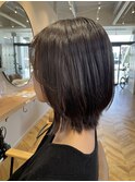 レイヤーカット＊シアーブラウン