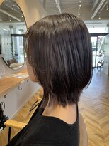 セン バイ エント(sen by emt) レイヤーカット*シアーブラウン