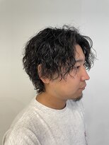 ニアウ 伊勢崎連取店(Niau)&nbsp;メンズマッシュウルフツイストスパイラルパーマ