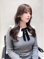 ヘアサロン ガリカ 表参道(hair salon Gallica)&nbsp;【田中杏実】艶髪ワンホンスタイルに透明感ピンクラベンダー