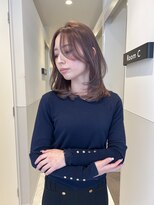 リノ(RLINO)&nbsp;【名古屋/栄】レイヤーカット/ブリーチ/オリーブベージュ