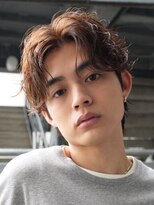 フィフスパーク(fifth PARK)&nbsp;渋谷fifthシャドウパーマルーズパーマメンズカット無造作パーマ