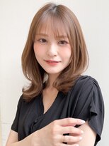 アグノス 青山(Agnos)&nbsp;モテ髪うるツヤシースルーバング艶感レイヤーカットうる艶髪