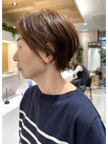 ステアケース 武蔵小杉店(stair:case) 大人ショート/ショートボブ/白髪ぼかしハイライト/武蔵小杉