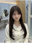 代30代40代◎韓国式小顔レイヤースタイル