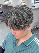 アグ ヘアー ドルチェ 静岡青葉通り店(Agu hair dolce) ハイライト/センターパート