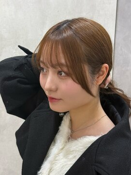 ロンドアヴァントゥス 池袋(Lond aventus) アイロン軽く通すだけで流れる顔周り！