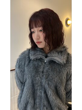 オーパスバイアンブルリュクス 池袋(Opus by ambleluxe) 池袋/ボブパーマ/池袋パーマ/ボルドーカラー