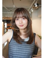 ワンラヴェストヘアオルシェット 長野駅(One Lovest Hair olchette)&nbsp;顔周りレイヤー/ダブルカラー/髪質改善/ケアブリーチ長野駅前店
