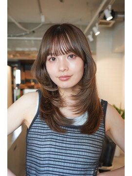 ワンラヴェストヘアオルシェット 長野駅(One Lovest Hair olchette) 顔周りレイヤー/ダブルカラー/髪質改善/ケアブリーチ長野駅前店
