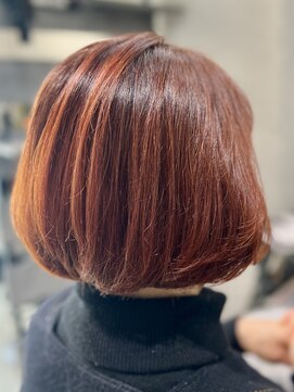 ヘアーサロンエー 美容師研究所(Hair Salon A 美容師研究所) マンダリンオレンジ
