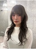 たっぷりレイヤー×ヘーゼルベージュ