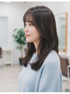 モーダアッカ(moda acca) 品格あるストレートヘア 京都/四条烏丸/髪質改善/美髪矯正