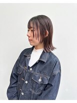 鏡と星 高田馬場 Face layerと切りっぱなしボブ
