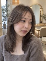 ノエルヘアー(Noel hair) ミディアム/ウルフカット/ラフウェーブ/ダークブラウン02