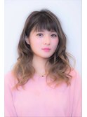 ★大人かわいいショートバング×3Dグラデーションカラー★