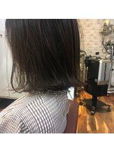 暗いのに透ける、【地毛風カラー】