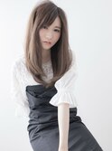 【number +uta*天王寺】色気ロング×斜めバング