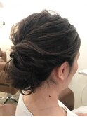 浴衣ヘアー　お呼ばれヘアー