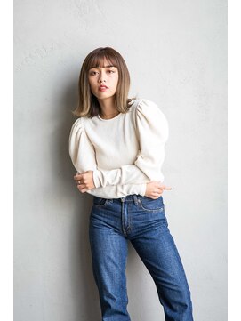 チュラック(Chulack) 【CHULUCK】ハイライトカラー/鎖骨ミディアム/ダブルカラー