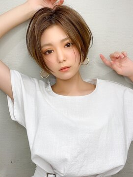 アフロート エル 錦糸町(AFLOAT L) 大人可愛い/イメチェン/前髪/ラベンダーカラー/小顔/ショート