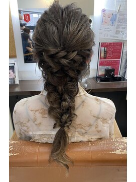 アリオン お呼ばれルーズ編みおろし