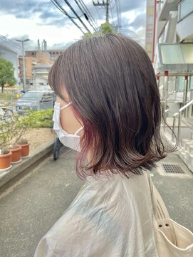 ビグディーサロン 武庫川(BIGOUDI salon) インナーカラー