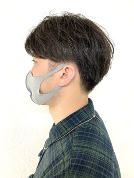 アングゥ ウル(ungu ul) メンズカット/センターパート/トレンド