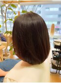 大人綺麗なレイヤーボブ