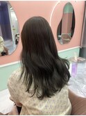 【girland】ダークブラウン 韓国風/レイヤーカット