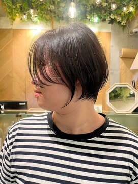 ロンドエニカ 大宮(Lond enika) lond惇平　大人ガーリーモードヘアチョコレートプリカール