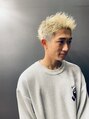 メンズ ソース 茶屋町(MEN'S SOURCE) ハイトーンスパイキー!ブリーチも得意です!〈メンズ〉
