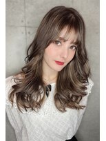 リークフー(Ree cu fuu)&nbsp;10代20代30代40代 前髪　ゆるふわロングヘアー　藤沢