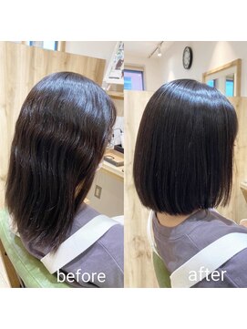 カミケンネクスト(kamiken.next) 手触りなめらか潤いストレート大人可愛い【カミケンネクスト】