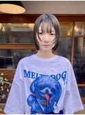 layer bobとsilver beige。