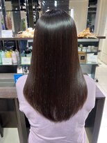フォルテリノ ナゴヤ(FORTE Lino)&nbsp;髪質改善縮毛矯正×大人ガーリーツヤ髪ダークグレージュ