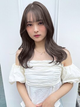 パーヴミックスネム(ParveMix NEMU) Moca greige×Layer cut