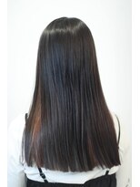 ノンスタイルノンコンセプト 美容室(Nostyle‐Noconcept)&nbsp;インナーカラーロングストレートデザイン